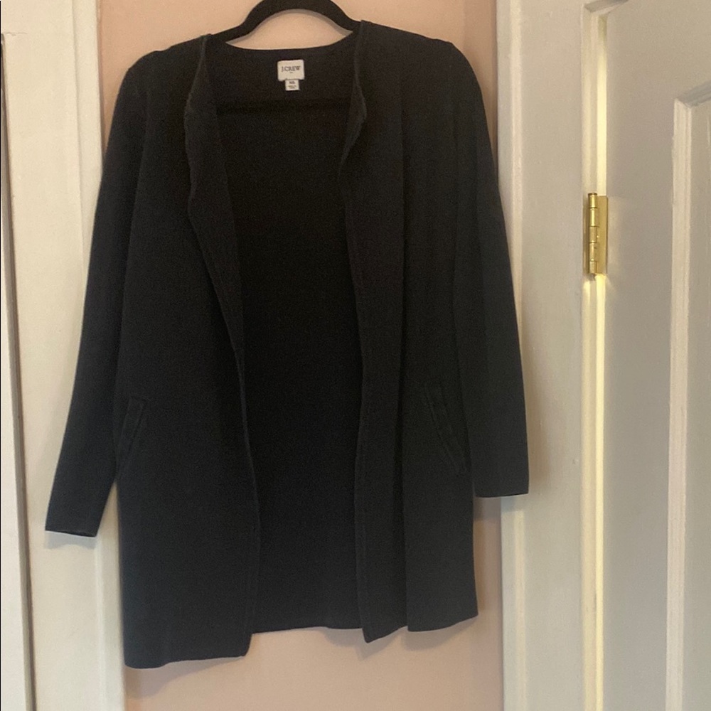 J CREW LONG Black Women's Sweater